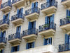 blue balconies