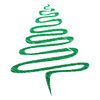 Green Scribble Xmas Tree