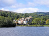 idyllic house at loch lomond