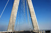 bridge in fog