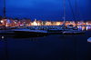 marseille bay by night