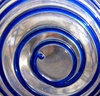 spiralling in blue