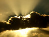 sun rays & storm clouds