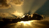 sun rays & storm clouds