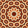 brown medieval rose burst