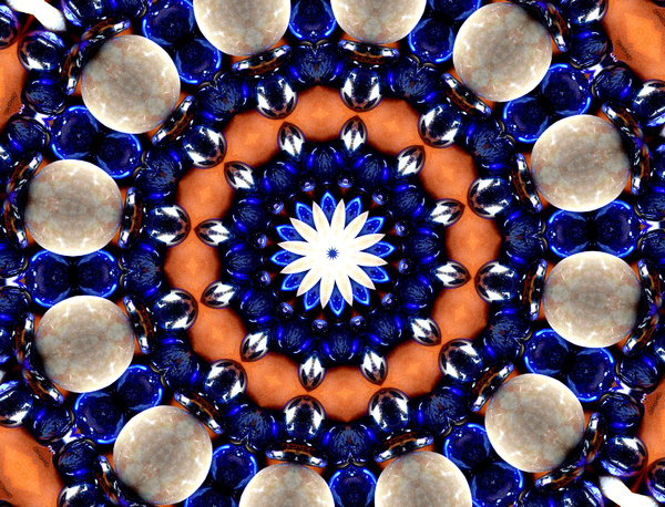 blue jewel circle: abstract backgrounds, textures, patterns, kaleidoscopic patterns, circles, shapes and  perspectives from altering and manipulating images