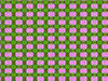 pink daisy garden field