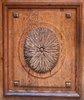 Old wooden panel