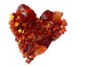 Amber heart