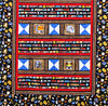 railways themed quilt