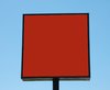Rectangular, 1 post sign on bl