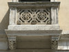 Old stone balcony