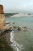 Crumbling cliffs