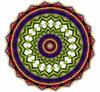 coral colour wheel