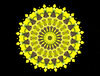 yellow heart flame wheel