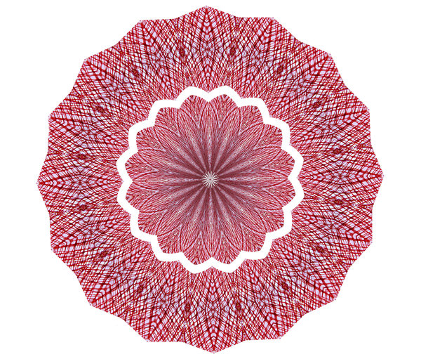 red mesh mandala: abstract backgrounds, textures, patterns, geometric patterns, kaleidoscopic patterns, circles, shapes and  perspectives from altering and manipulating image