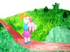 child painting