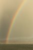 Rainbow over sea