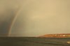 Rainbow over sea
