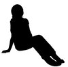 Sitting girl