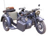 Motorcycle with sidecar