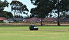 rolling out the pitch