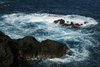 Seething sea