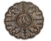 bronze plate