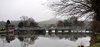 Weir in the mist