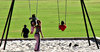 at park swings