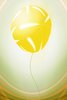 Yellow balloon
