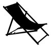 Deckchair silhouette