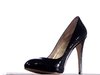 Black high heel shoees