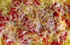 egg, tomato & cheese snack