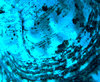 snow mountain blue