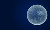 Wireframe globe