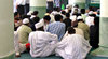 at the mosque