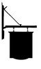 silhouette Shop Sign
