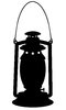 Silhouette lamp