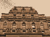 sepia historic city architectu