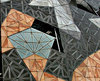 geometric patterned wall