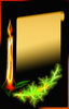 Christmas Candle card
