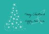 Starry christmastree - blue ba