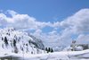 winter in the dolomite alps