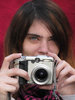 girl with camera