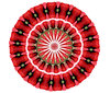 strawberry Christmas rings
