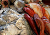 at the fish market