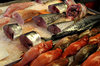 at the fish market
