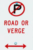 no p on the road