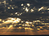 dark ocean skies
